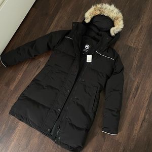 Canada Goose Juniper Coyote Fur-Trim Down Parker